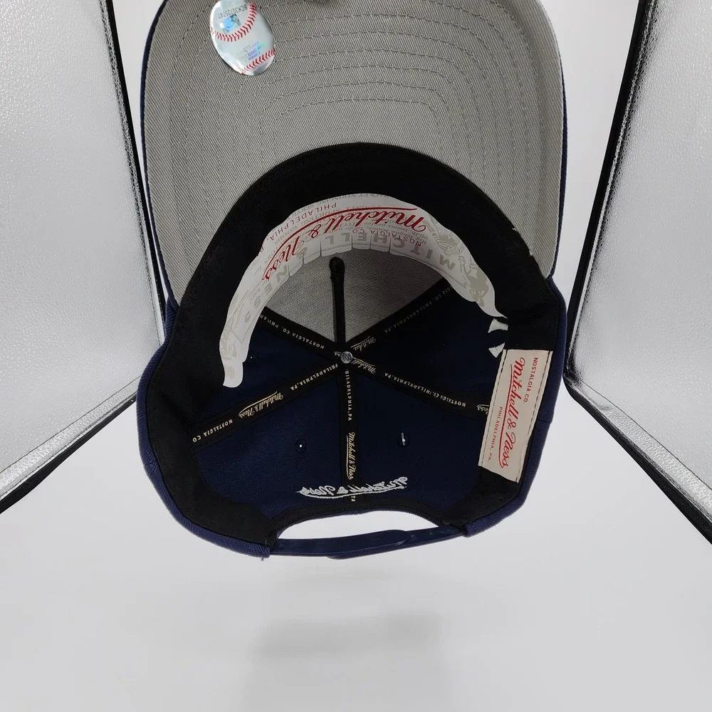 New York Yankees Mitchell & Ness Pro Pinch Fit Snapback Hat Embroidered‎ Cap NEW